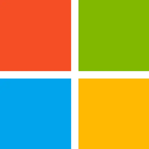 The microsoft logo